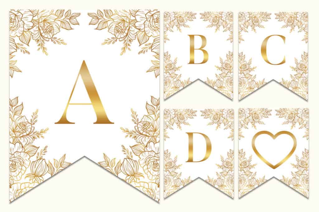 printable banner letters