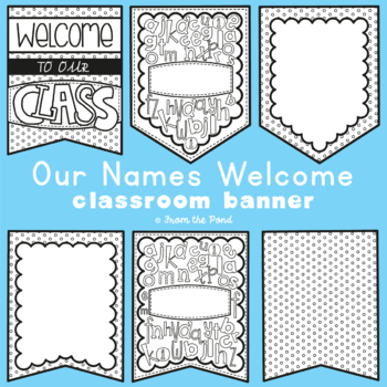 Free Printable Black and White Banner Letters - Swanky Design Co.