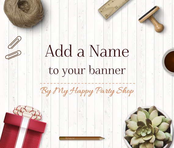 alphabet banner | Shabby Mint Chic Party