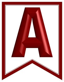 printable banner with letters