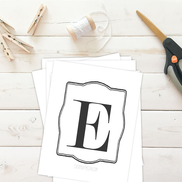 Free Printable Banner Letters - Make Your Own Banner