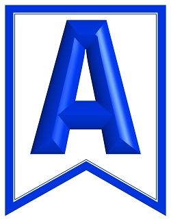 printable banner with letters