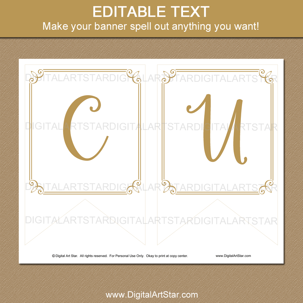 printable baptism banner