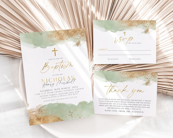printable baptism invitations etsy