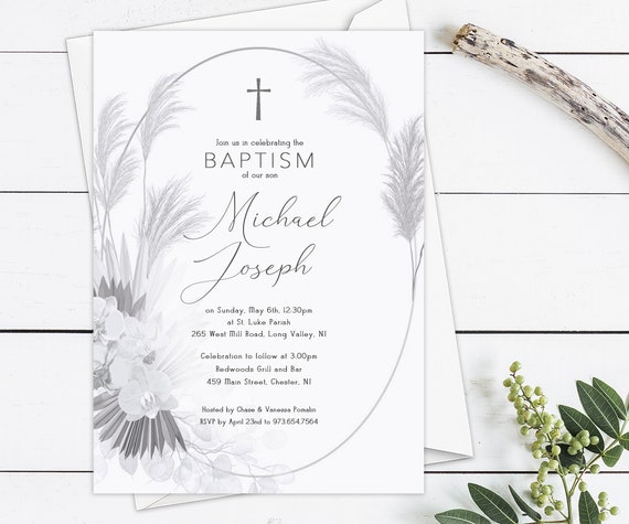 printable baptism invitations etsy