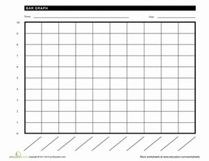 Blank Bar Graph | Worksheet 