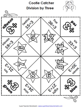 Division Worksheets - Basic