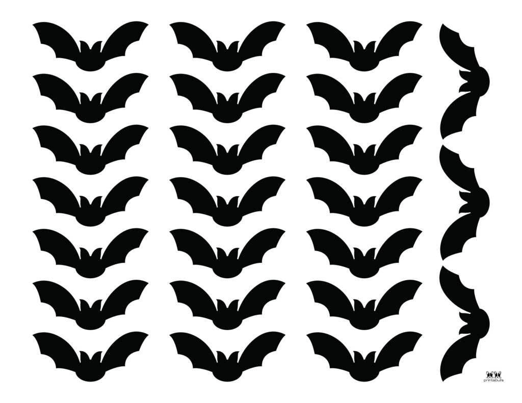 Bat Templates &  Coloring Pages - 53 FREE Printables | Printabulls