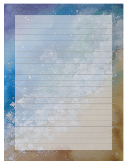 Fun Free Printable Stationery - PDF Format - Watercolor Art ...