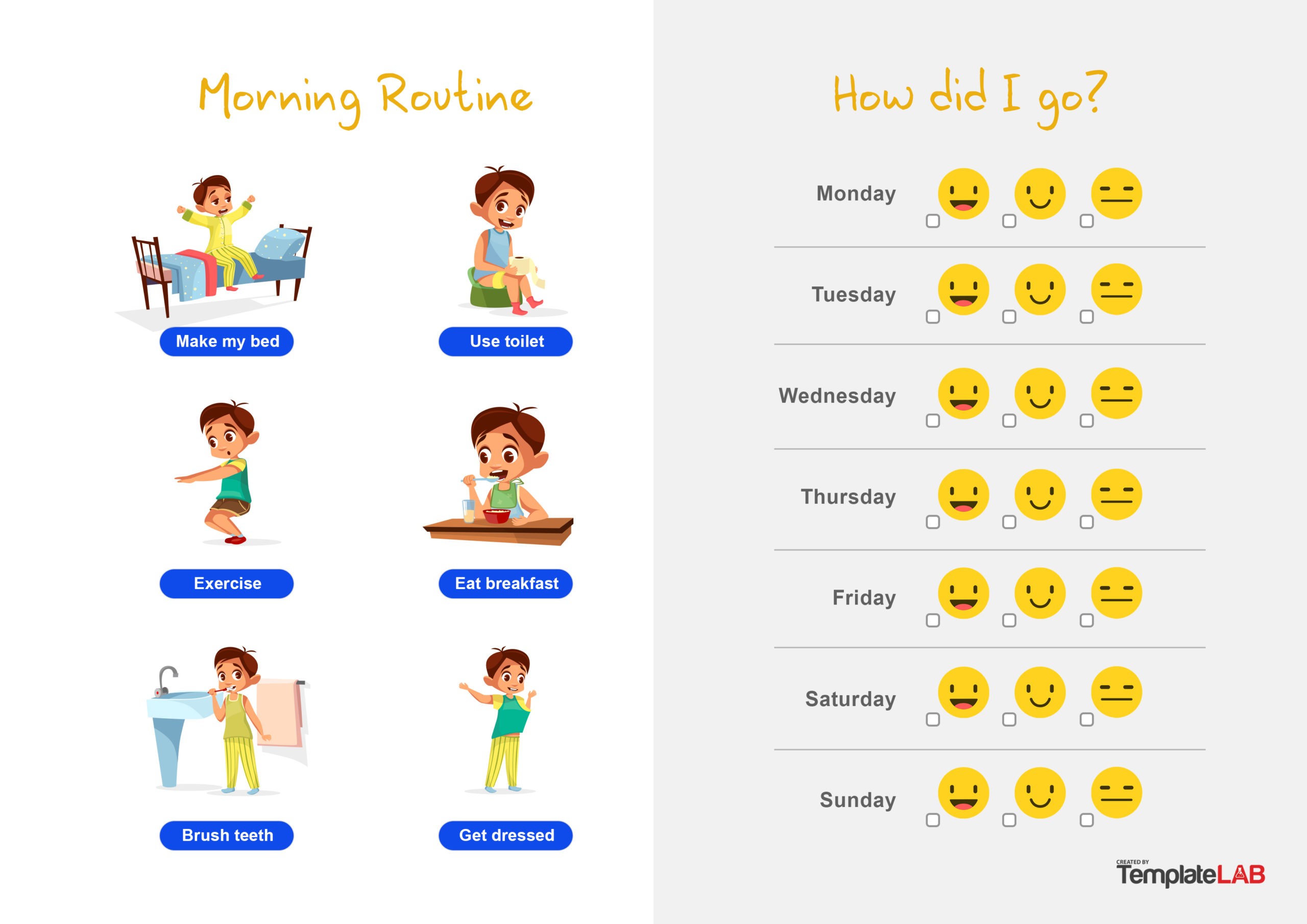 printable behaviour awards