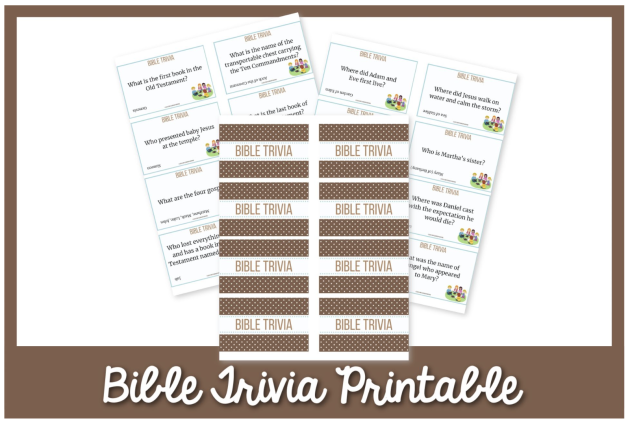 Free Printable Easter Trivia - But First We Craft