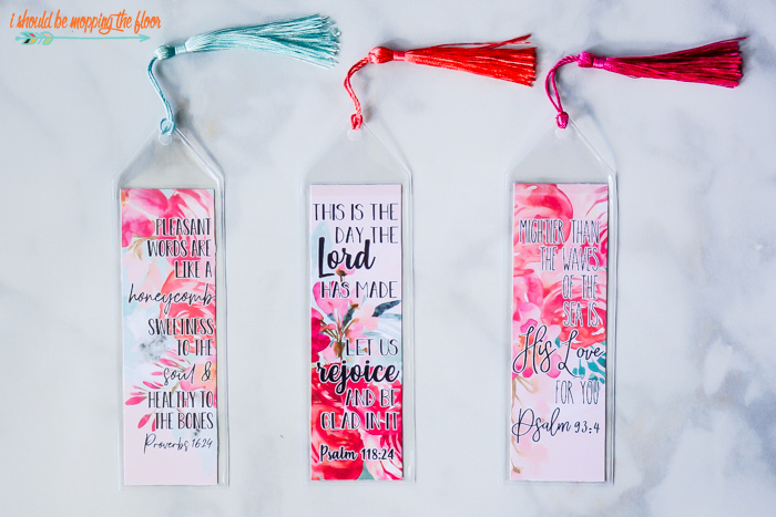 printable bible quote bookmarks