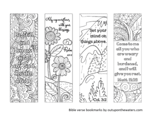 printable bible quote bookmarks