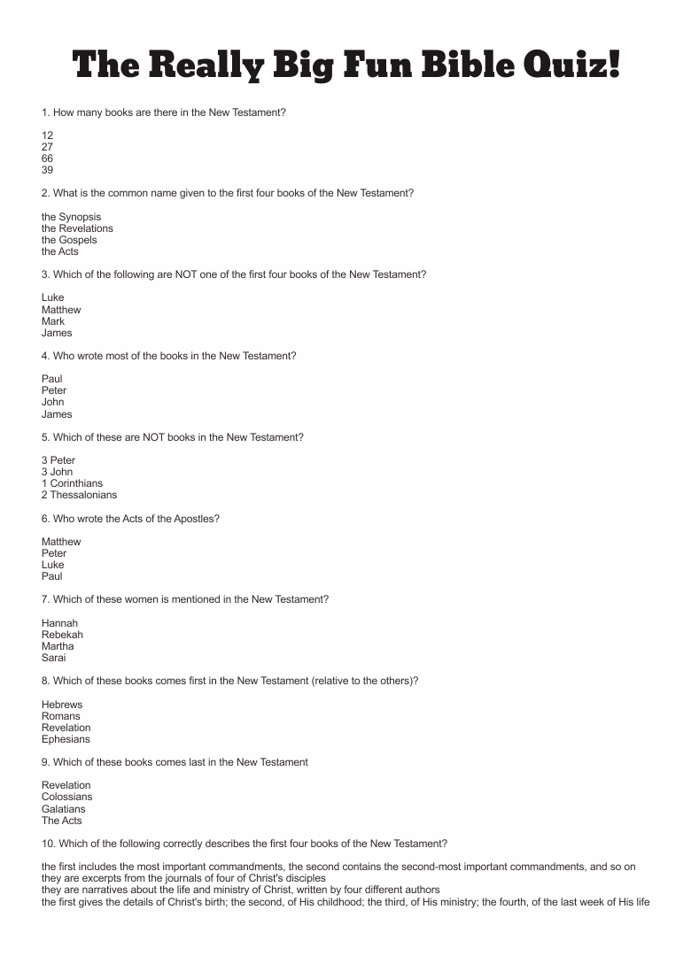 Easter Bible Trivia I – Printable Games - Worksheets Library easter-bible-trivia-i-printable-games-worksheets-library