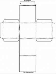 Printable Dice Pattern | A to Z Teacher Stuff Printable Pages and ...