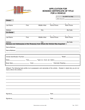printable bill of sale nebraska