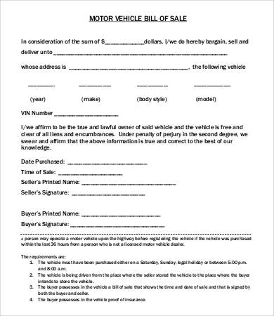 printable bill of sale sgi