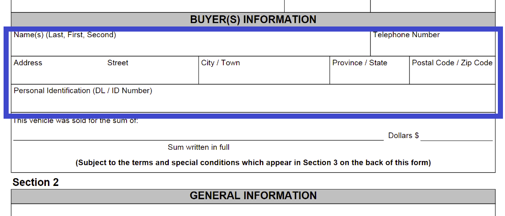printable bill of sale vehicle alberta