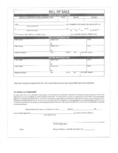 printable bill of sale vehicle alberta