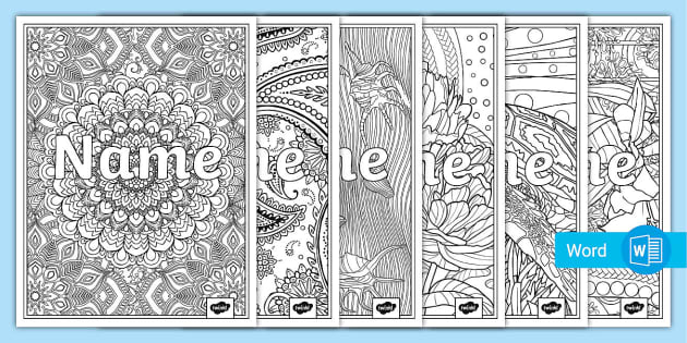 printable binder covers to color