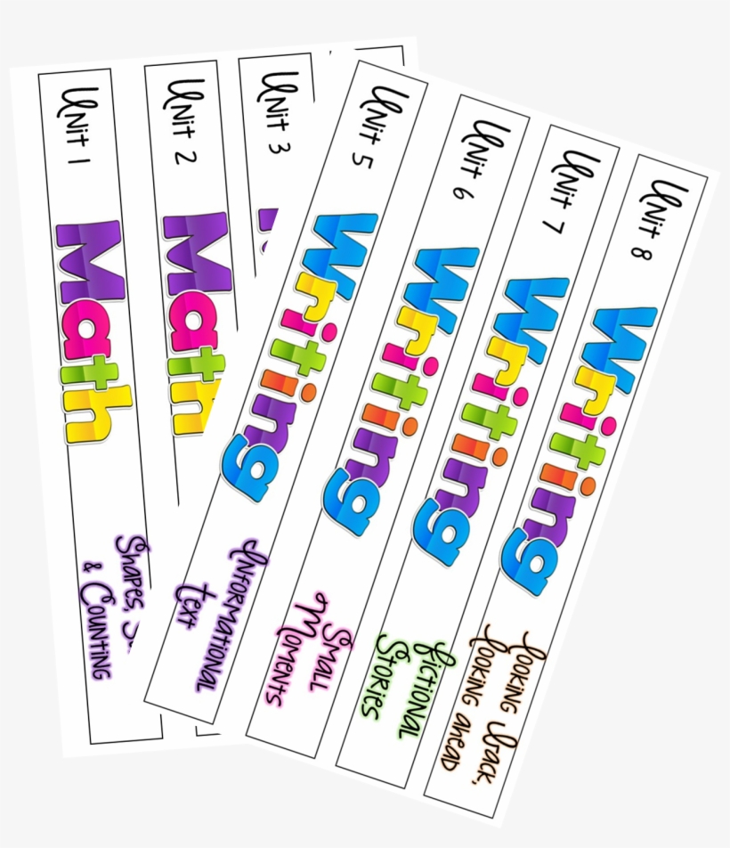 Subject Binder Spine Labels Free Printable Teach Junkie - Graphic ... - Worksheets Library for Free Printable Binder Spine Inserts