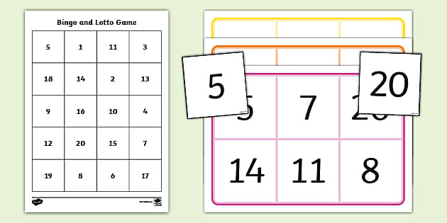 printable bingo board games