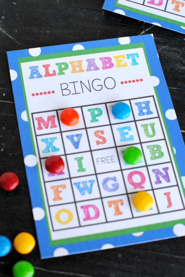 Free Printable Alphabet Bingo Game