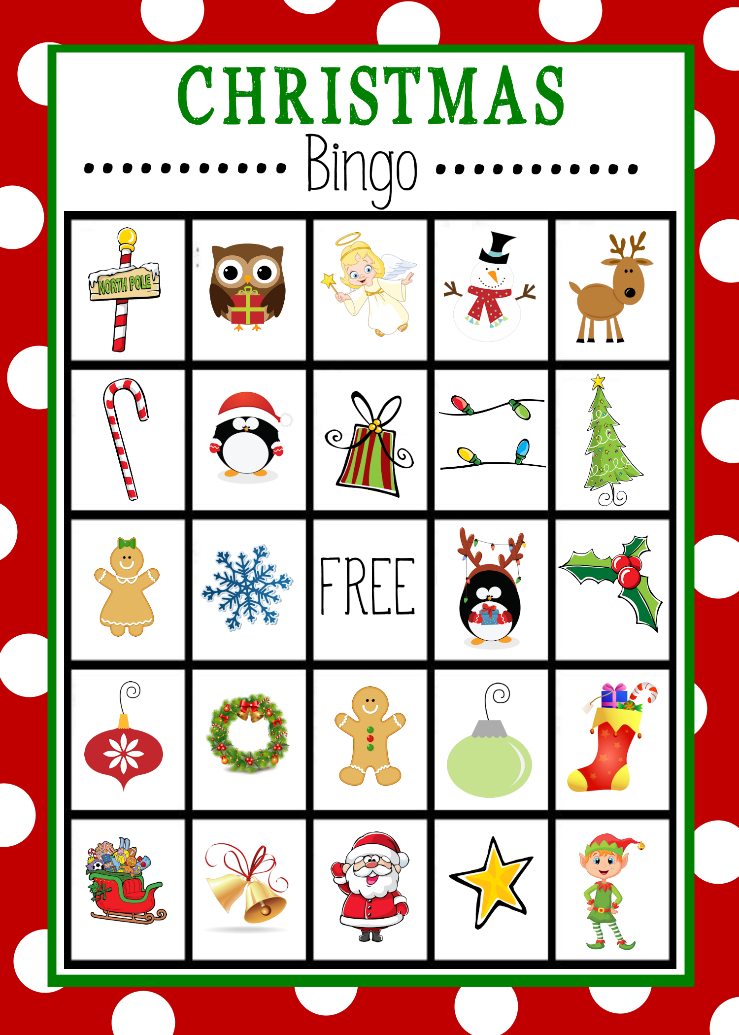 Christmas Bingo - Crazy Little Projects - Worksheets Library christmas-bingo-crazy-little-projects-worksheets-library