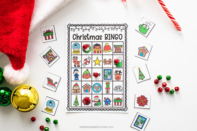 printable bingo cards for christmas