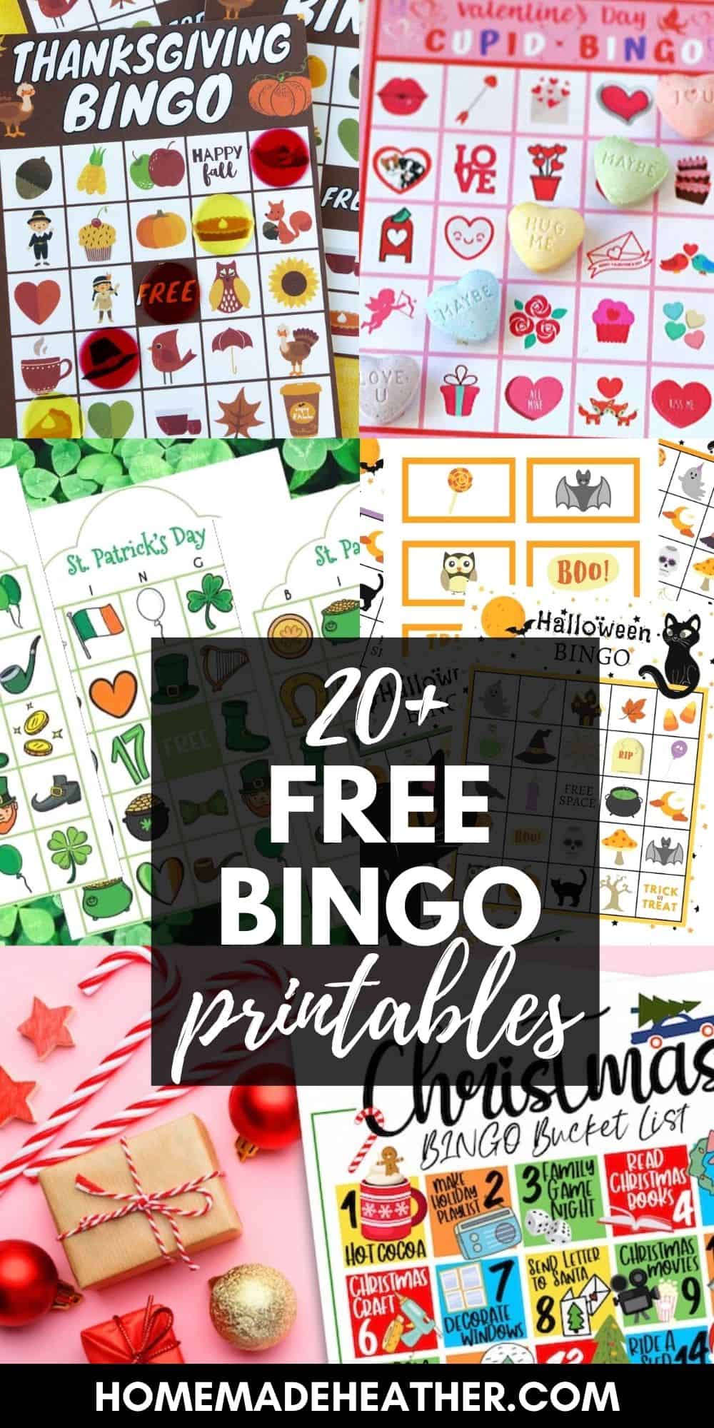 printable bingo cards for seniors