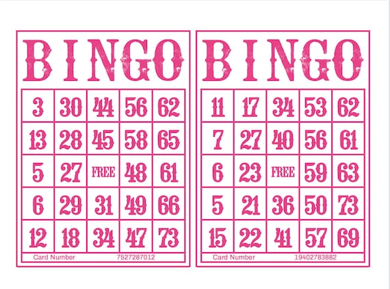 printable bingo cards for seniors