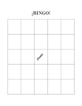 printable bingo cards in spanish