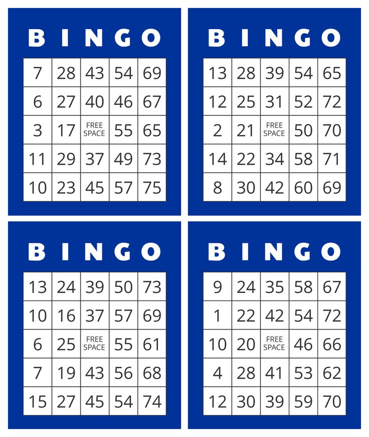 Bingo Numbers 1 75 - 10 Free PDF Printables | Printablee