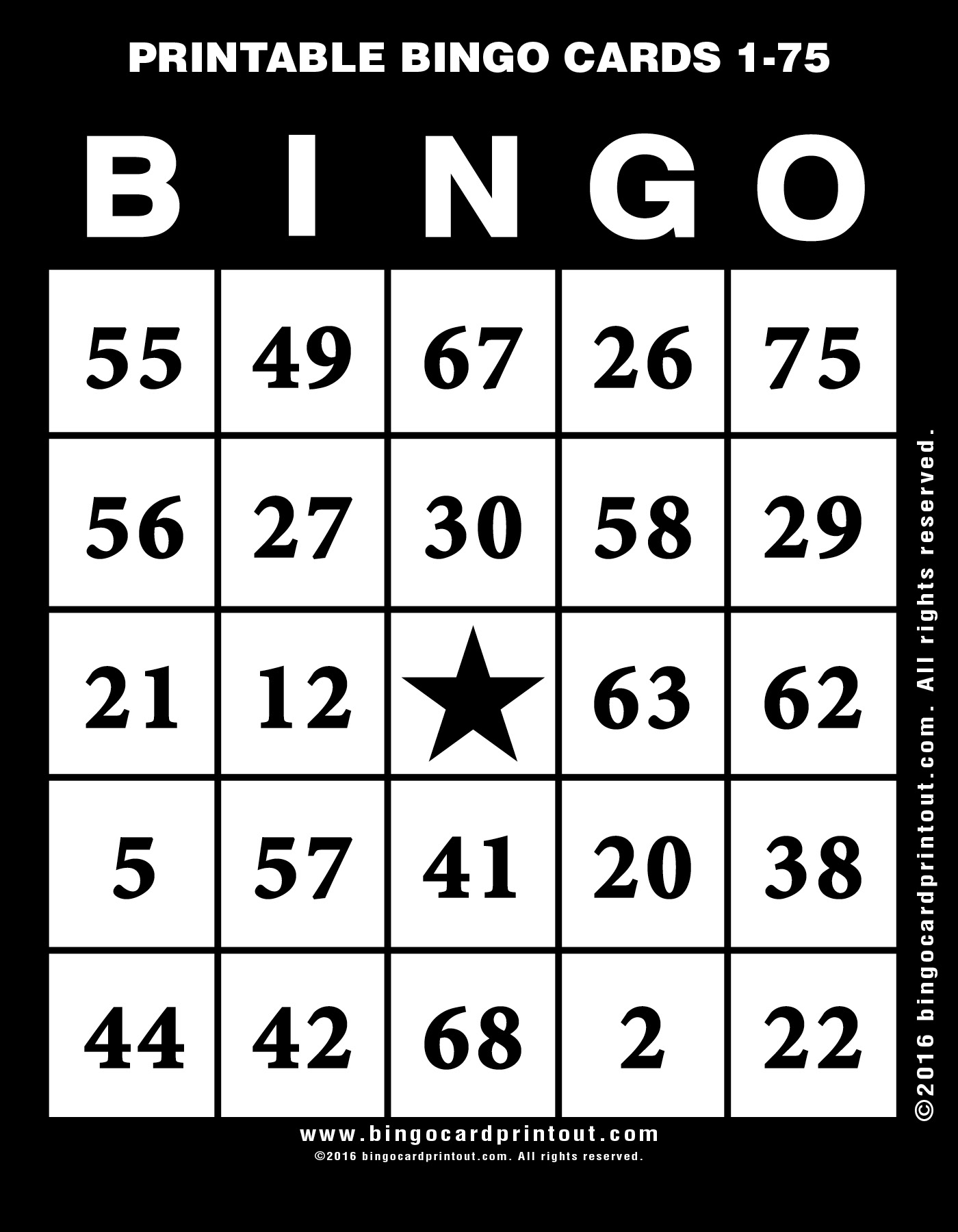 printable-bingo-cards-1-75-bingocardprintout-com-worksheets-library for Free Printable Bingo Numbers 1 75 Printable Bingo Cards 1-75 - BingoCardPrintout.com - Worksheets Library for Free Printable Bingo Numbers 1 75