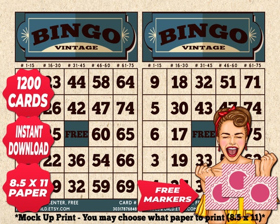printable bingo cards uk