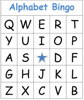 printable bingo cards with letters