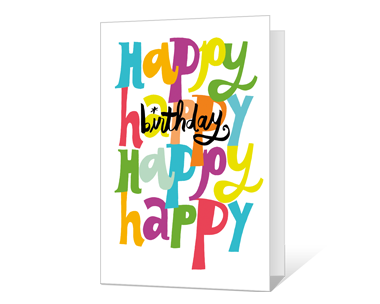 printable birthday card design online