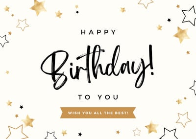 Free Printable Birthday Cards - Paper Trail Design