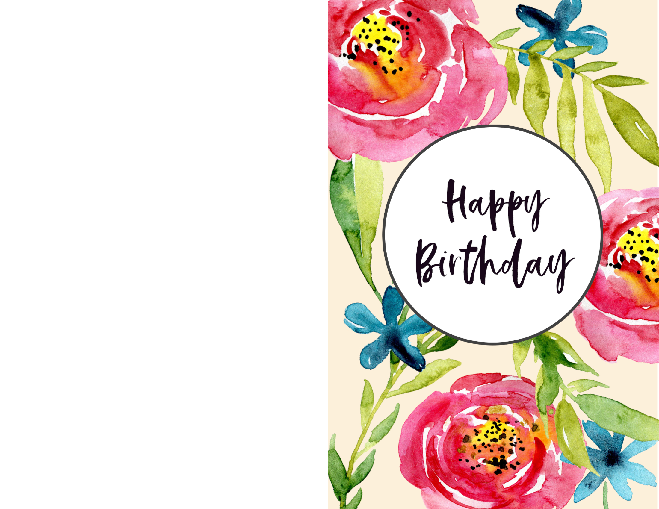 Free Printable Birthday Cards for Everyone