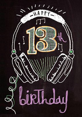 printable birthday cards 13 year old boy