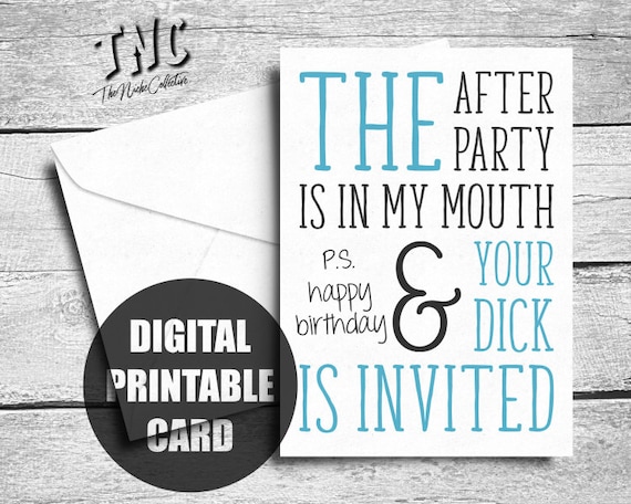 Naughty Birthday Card For Boyfriend, Printable, Happy Birthday For Him,  Dirty Birthday Card Husband, Sexy Birthday Card, Funny Birthday Card