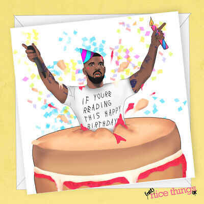 printable birthday cards drake