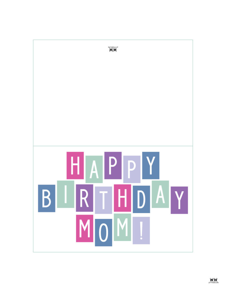 printable birthday cards for a son