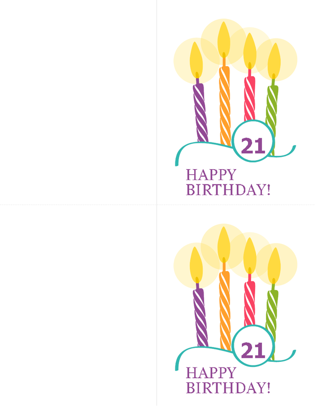 printable birthday cards for a son