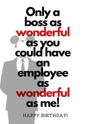 printable birthday cards for boss from staff