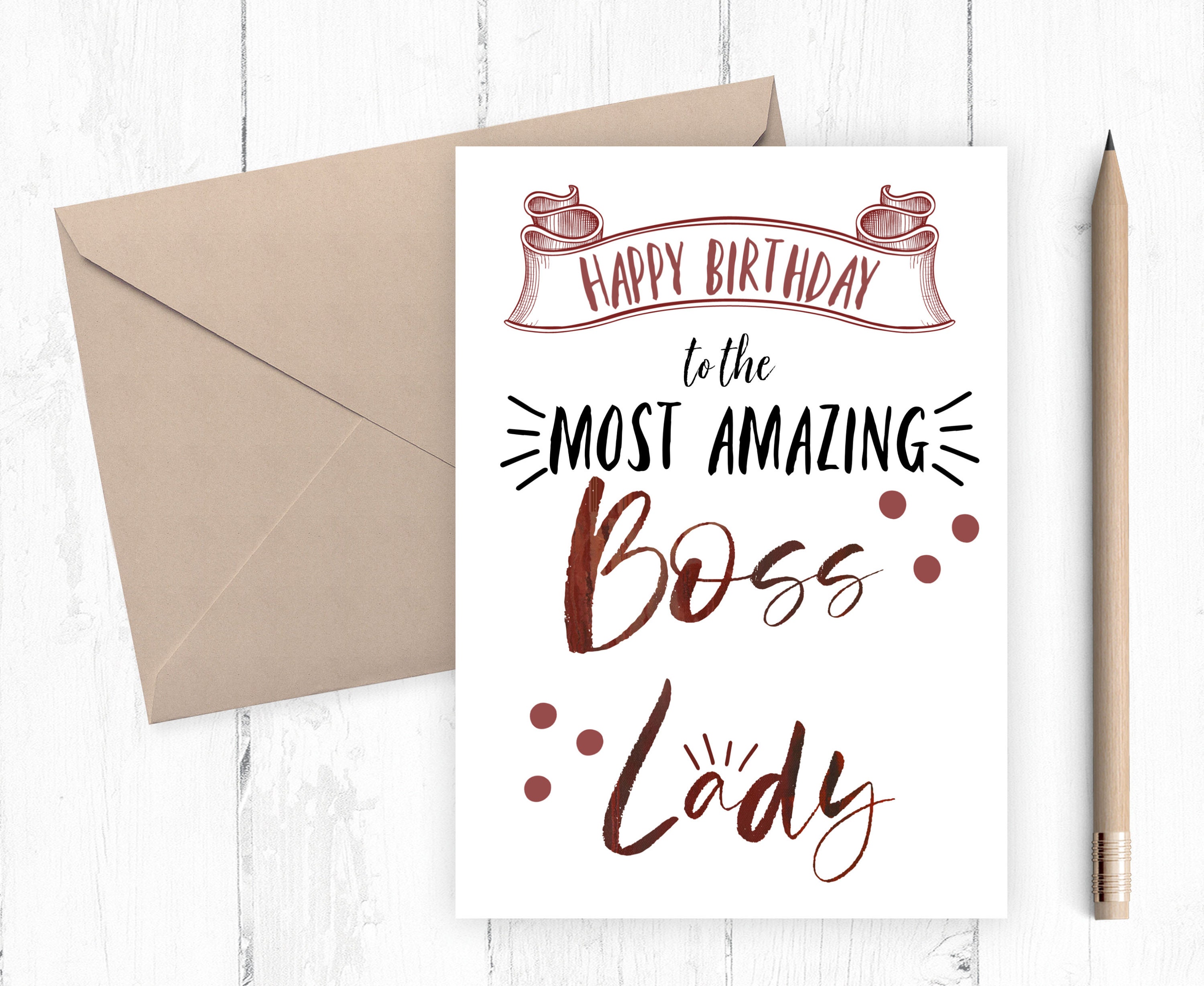 printable birthday cards for boss from staff