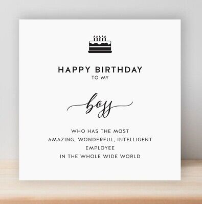 printable birthday cards for boss from staff