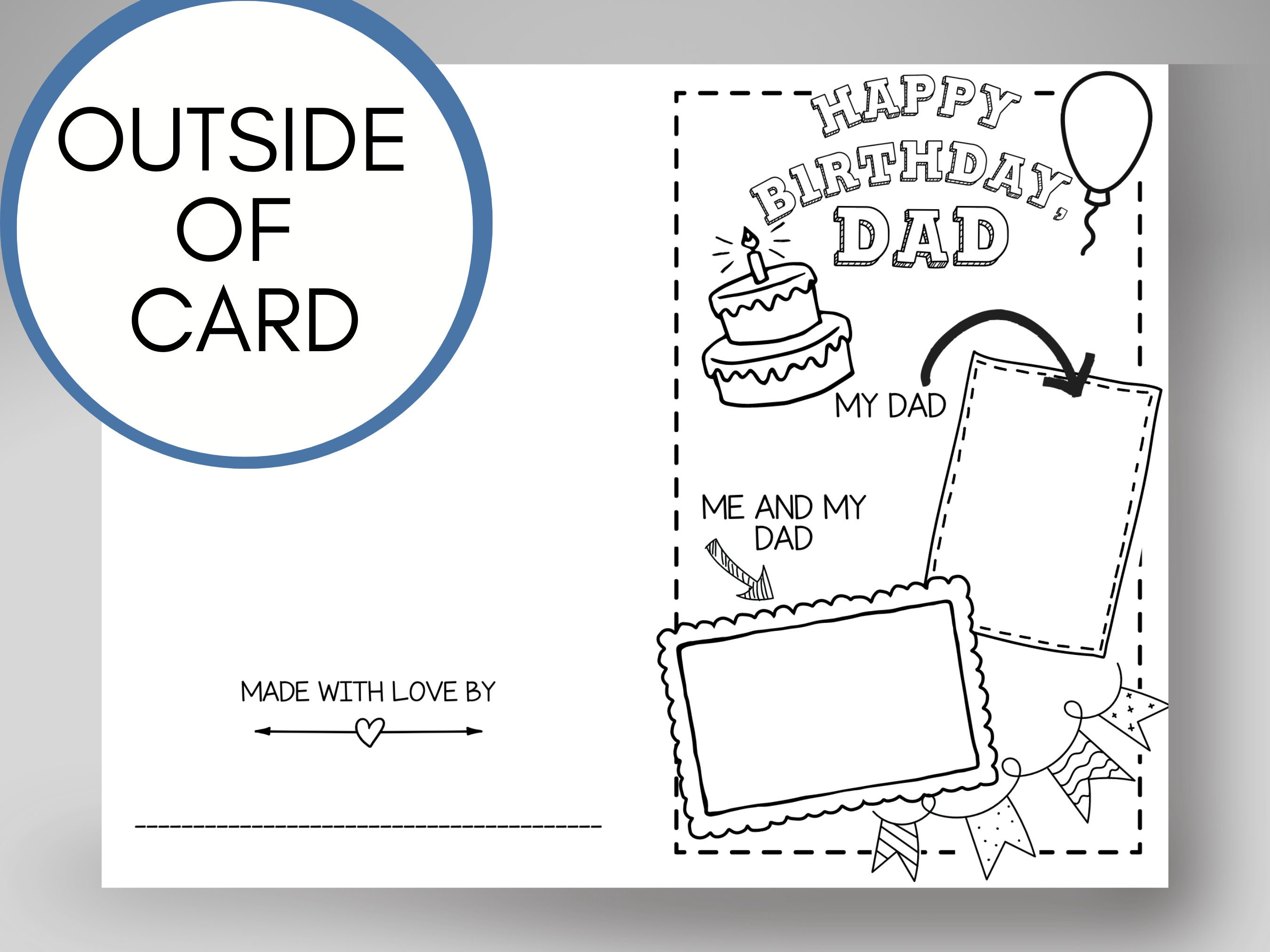 printable birthday cards for dad