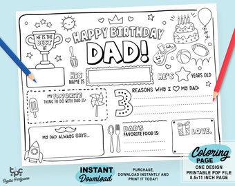 printable birthday cards for dad