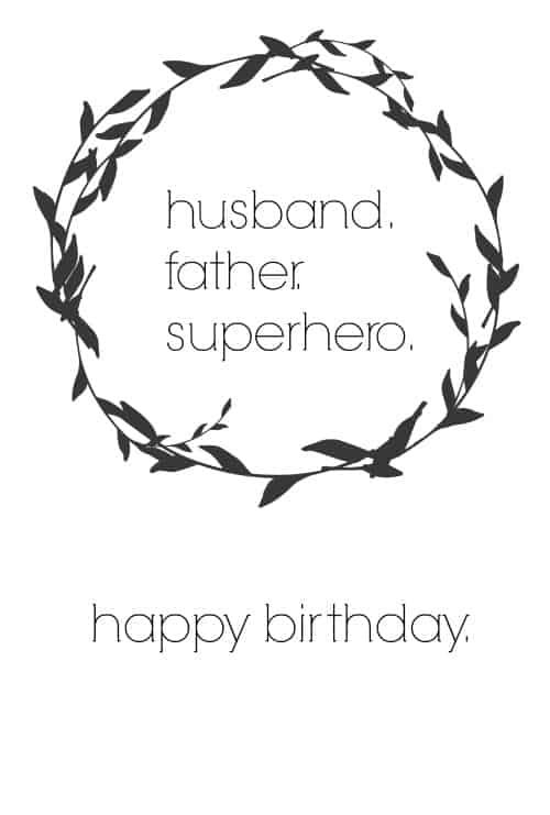 printable birthday cards for him romantic